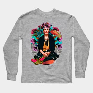 Frida´s secret smile Long Sleeve T-Shirt